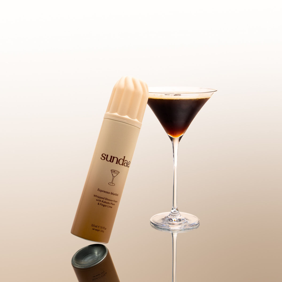 Espresso Martini Whipped Shower Foam